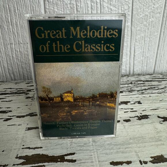 Great Melodies of the Classics Cassette Tape Vintage Mouret Bach Handel Vivaldi - Picture 2 of 6